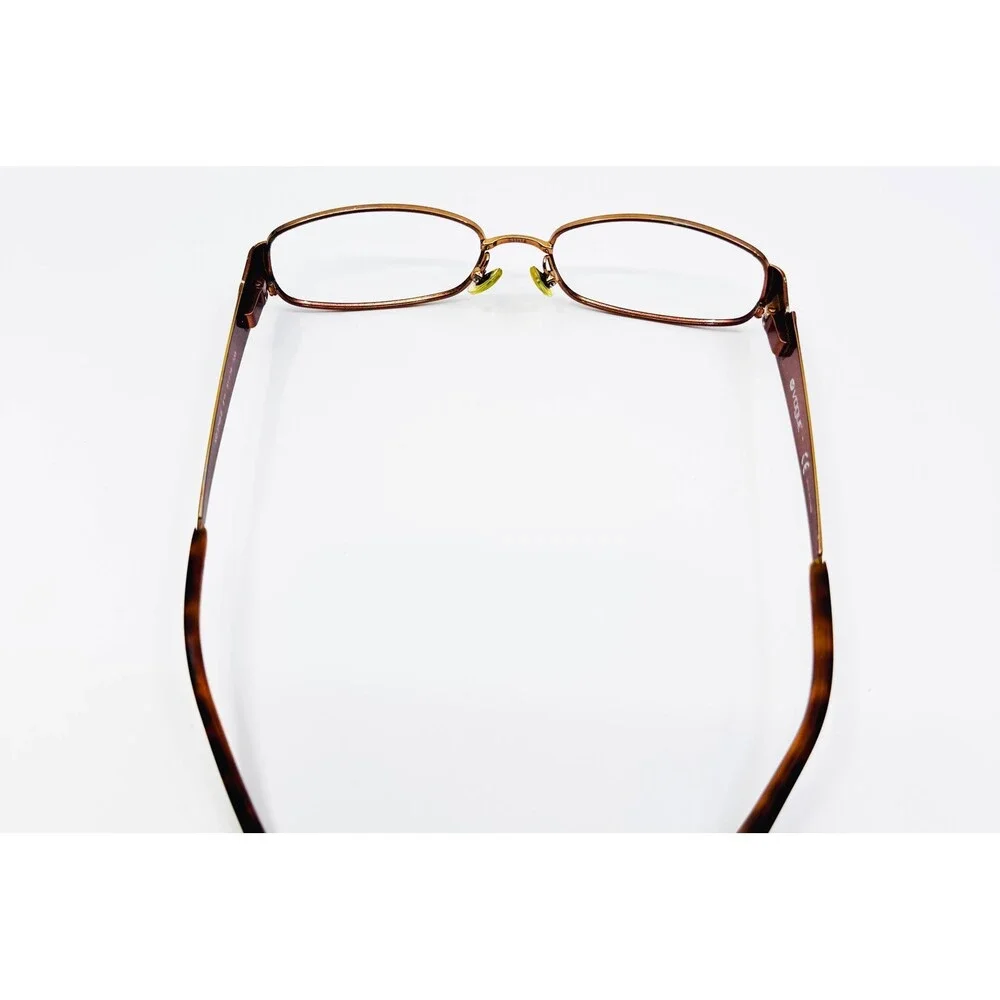 Vogue Eyeglasses Womens Brown VO 3745-B 811 Animal Print Crystals 51-16-135